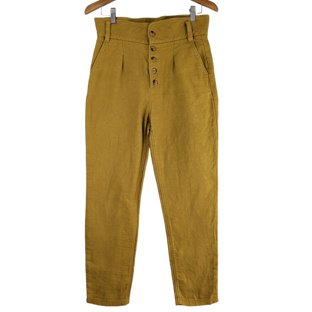 SEZANE Mustard Yellow Pants Size 38 / 6